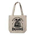 Emotionally Attached to Fictional Dragons Tote Bag