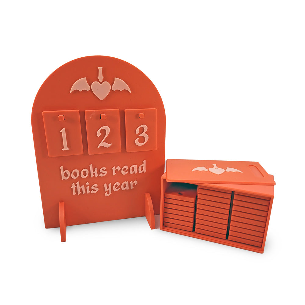 Books Read This Year Reading Tracker Sign - Romantasy