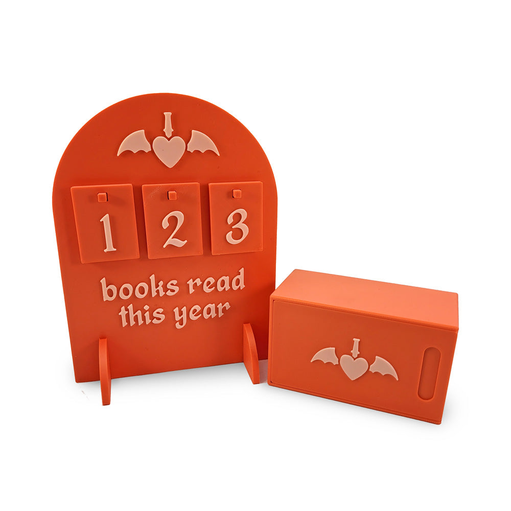 Books Read This Year Reading Tracker Sign - Romantasy