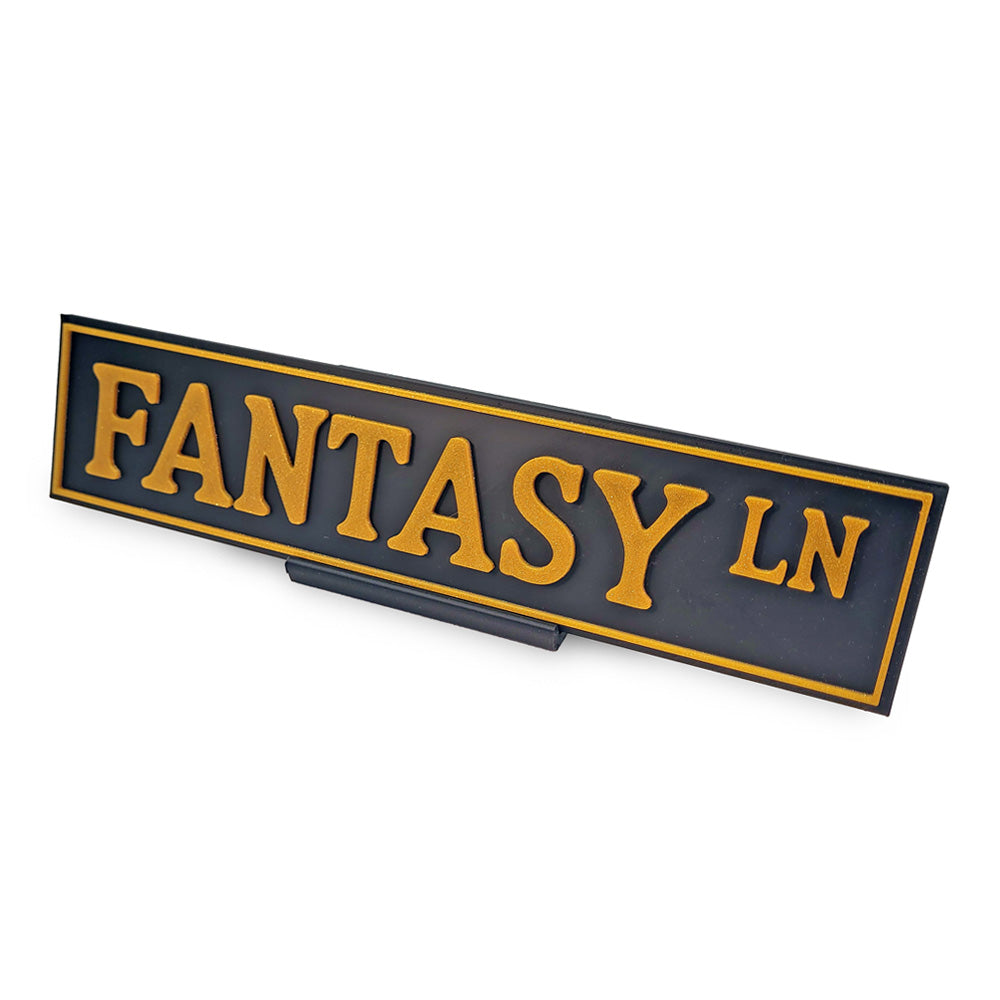 Fantasy Ln – Bookish Street Sign