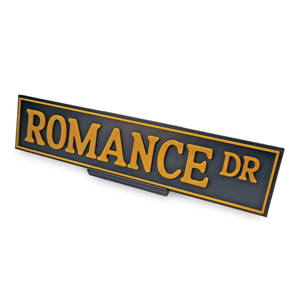 Romance Dr – Bookish Street Sign