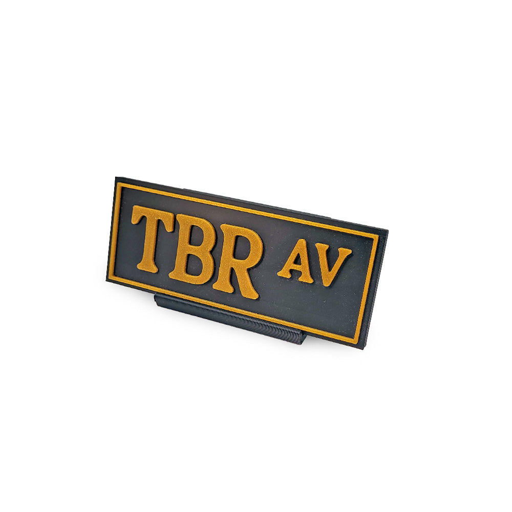 TBR AV – Bookish Street Sign