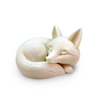 Sleeping Fox Bookshelf Figurine